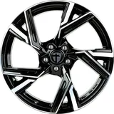Tomason AR1 8x18 ET35 5x112 66,6, black diamond polished