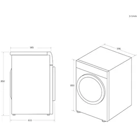 Hoover H-DRY 500 NDEH10A2TSBEXS-S Wärmepumpentrockner (10 kg)