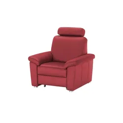Kollektion Kraft Sessel Mikrofaser Rita ¦ rot ¦ Maße (cm): B: 102 H: 91 T: 91.0