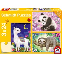 Schmidt Spiele Panda, Lama, Faultier 56368