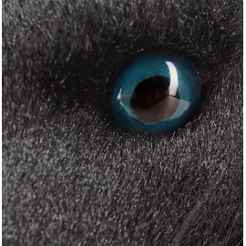 Brubaker Panther Plüschtier 45 cm liegend - Stofftier Kuscheltier - Raubkatze Schwarz