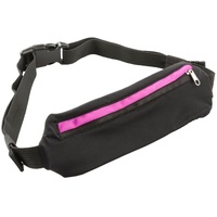 Walser LED Gürteltasche schwarz pink