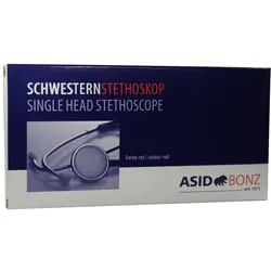 Stethoskop Schwester rot 1 St