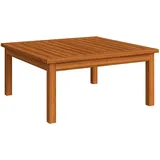vidaXL Garten-Beistelltisch 63x63x30 cm Akazie Massivholz