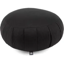Meditationskissen ZAFU ECO | Füllung: Dinkel schwarz schwarz No Size
