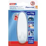 Tesa Powerstrips XL Oval Klebehaken für max. 3,0 kg 28,7 x 38,8 mm