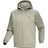 Arc'teryx Emblem Fleece Kapuzenjacke Herren Beige/L