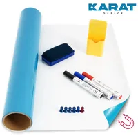 Karat office Tafelfolie Magnetisch & selbstklebend Inkl. Zubehör