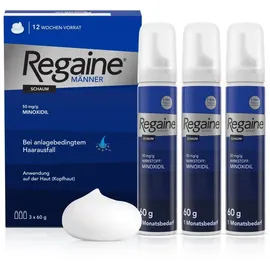 Kenvue Regaine Männer Schaum 3 x 60 g