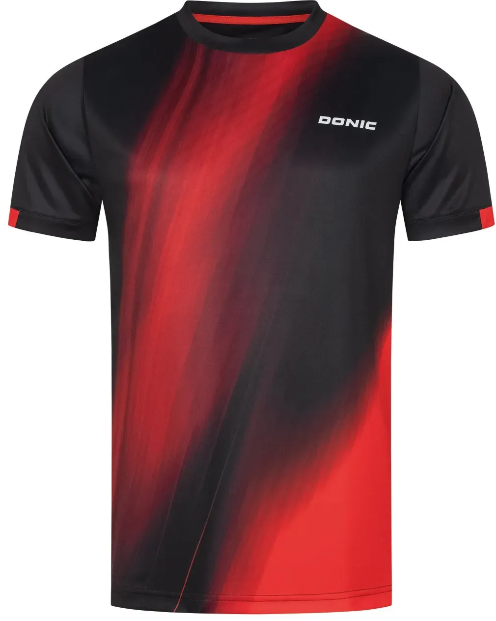 Donic T-Shirt Cream schwarz/rot XXL - XXL