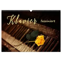 Calvendo Klavier fasziniert (Wandkalender 2026 DIN A3 quer), CALVENDO