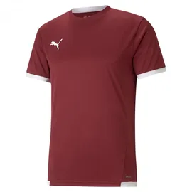 Puma teamLIGA Trikot Kinder 09 cordovan/white 164