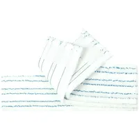 ZOLLNER24 3er Set Wischbezüge, ca. 10x41 cm, für alle