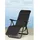 barths Lugano Relaxliege 65 x 85 x 114 cm anthrazit klappbar