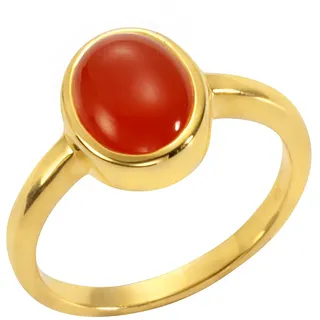 Jamelli - Ring 925/- Sterling Silber Carneol orange 2,39ct. Ringe Damen (79.89 € / )