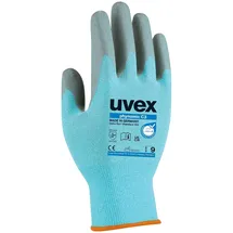 Uvex phynomic C3 60080, Schutzhandschuh für Lebensmittelbereich, sehr reißfest, Größe:6