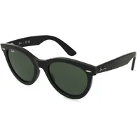 Ray Ban Ray-Ban 0RB2241 WAYFARER WAY Unisex-Sonnenbrille Vollrand Rund Propionat-Gestell, schwarz