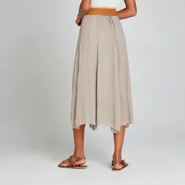 Apricot Midirock Damen Braun 34