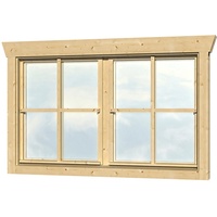 SKANHOLZ Skan Holz Doppelfenster BxH 2 x 57,5 x