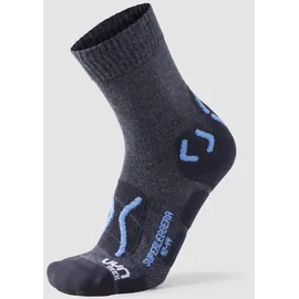 Uyn Superleggera Trekkingsocken mit Cool-Air-Flow Technologie aus Natex Herren anthrazit/avio 39-41