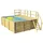 Weka Massivholzpool 595 Gr. 1 490 x 201 x 315 cm grün/braun Folie blau