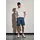 STREET ONE MEN, Herren, Gr. 31, blau (ocean blau), Web, 98% Baumwolle, 2% Elasthan, unifarben, regular fit kurz, Hosen Shorts, aus Baumwolle mit Stretchanteil
