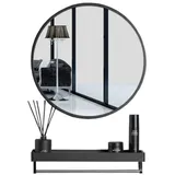 OEM Wandspiegel 70 x 0 cm Schwarz
