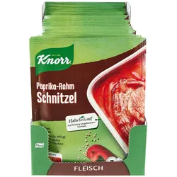 Knorr Fix Paprika-Rahm Schnitzel 43g, 21er Pack