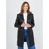 JCC Ledermantel IK14-2 in schwarz | Gr.: 46,