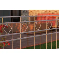 dz Schmuckzaunmatte Residenz klassik TURIN 1010 mm anthrazit aus Angebot 1517347-1