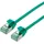 roline recycled material ROLINE RM U/FTP DataCenter Patchkabel Cat.6A (Class EA), Slim, grün, 0,5 m