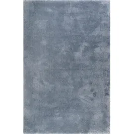 Esprit Relaxx Hochflorteppich 200 x 290 cm blau/grau