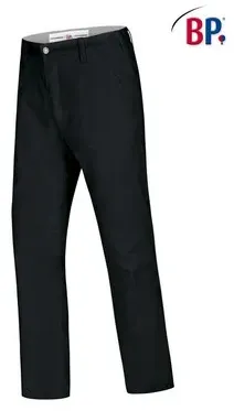 Chinohose für Herren 1735 686 schwarz, Größe 48n - schwarz - 48n