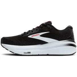 Brooks Ghost Max 2 Herren Black / White / Fiery Red 43