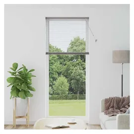 vidaXL Balkenjalousie 220 x 85 cm Silber