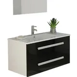 Jet-Line Locarno 5-tlg. Schwarz Hochglanz