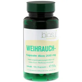 BIOS NATURPRODUKTE Weihrauch Kapseln 200 mg 100 St.