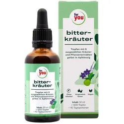 for you eHealth Bitterkräuter Tropfen 50 ml