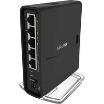 MicroTik RBD52G-5HACD2HND-TC Wireless Access Points für hAP ac2 (100, -96, -94, -80, -78, -75-73, -70, USB Typ A, 2,5 dBi, 12-30 V, 15 W, Tabelle), Schwarz