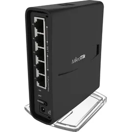 MicroTik RBD52G-5HACD2HND-TC Wireless Access Points für hAP ac2 (100, -96, -94, -80, -78, -75-73, -70, USB Typ A, 2,5 dBi, 12-30 V, 15 W, Tabelle), Schwarz