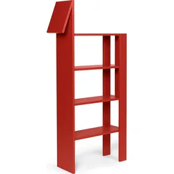 Giraffe Bücherregal rot