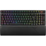 Asus ROG Strix Scope II 96 Wireless, Verkabelt & Kabellos, Tastatur, Schwarz