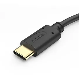 Hama USB-C auf USB-C 0,5 m Schwarz