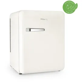 h.koenig Toad8 Mini-Kühlschrank 31 l 54 cm hoch Cremefarben