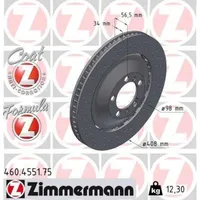 ZIMMERMANN Bremsscheibe FORMULA Z