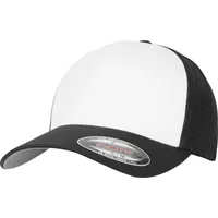 Flexfit Mesh Colored Front Cap schwarz/weiß L/XL