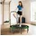 sportnow Fitness-Trampolin 122 cm Schwarz
