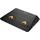 Wiltec Schwellenrampe Gummi 902 x 620 x 102 mm Auffahrrampe schwarz