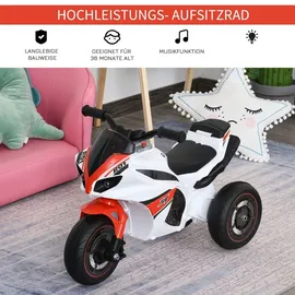 Homcom Rutschmotorrad weiß (39x48x74 cm)