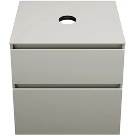 Burgbad Lin20 Waschtischunterschrank 60,2 x 48,7 x 66,1 cm Basaltgrau Matt